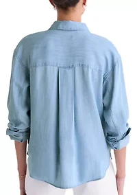 Women's Birdie Chambray Button Down Shirt