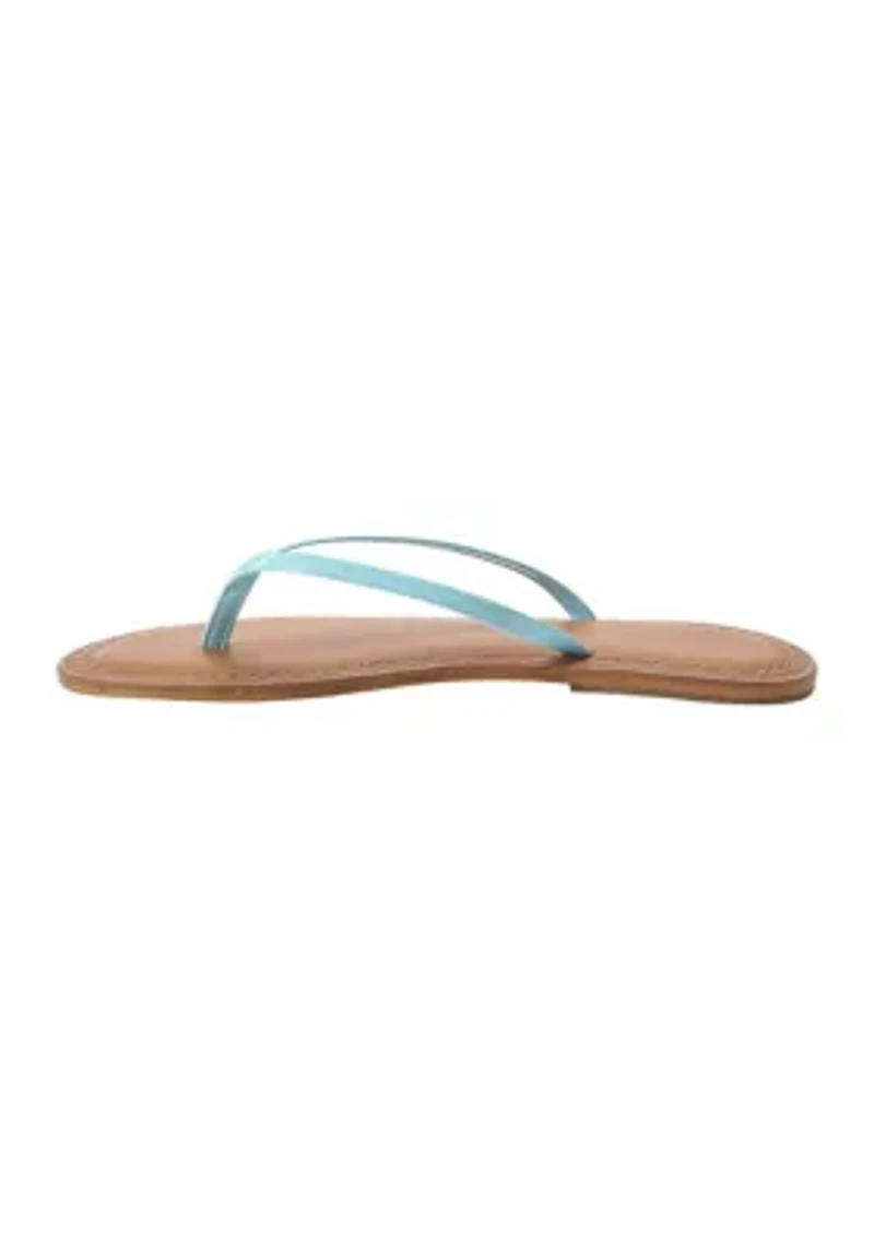 Leather Flip Flops