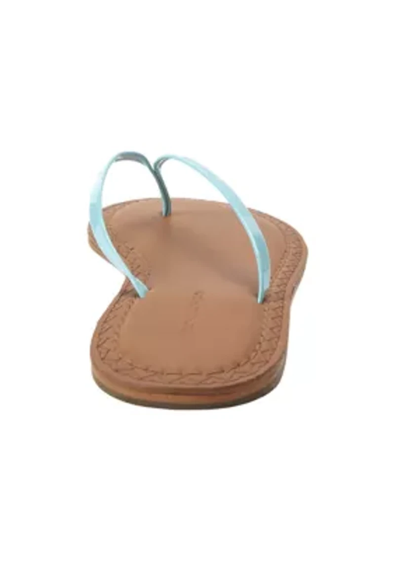 Leather Flip Flops