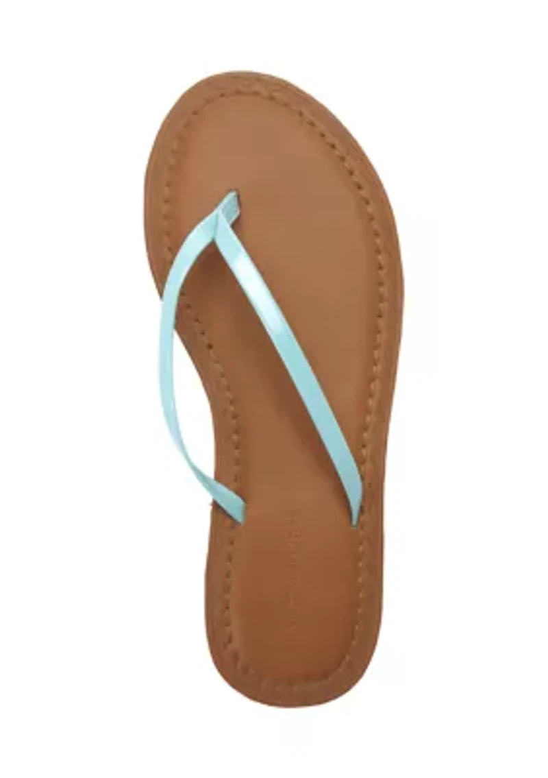 Leather Flip Flops