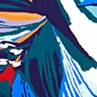 Gradient Floral Twist Front Strapless One Piece Swimsuit