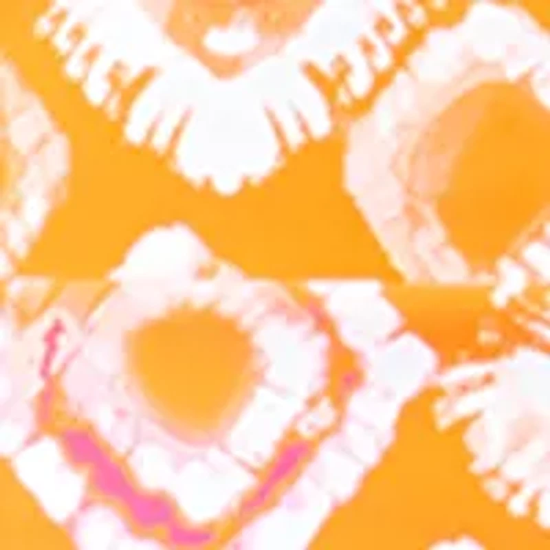 Plus Tie Dye Underwire Tankini Swim Top