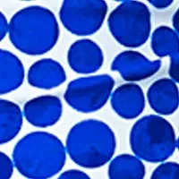 Plus Denim Dot Wrap Tie Tankini Swim Top