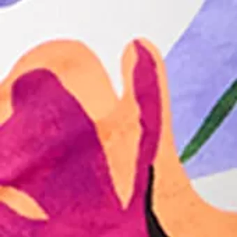 Women's Tropical Shirred Underwire Swim Top