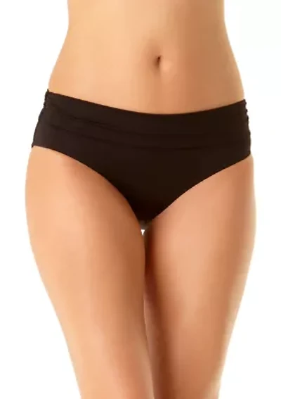 Live Color Hi Waist Shirred Bottom