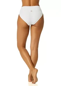 Women's Soft Band High Waist Swimsuit Bottom