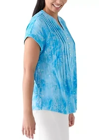 Women's Short Sleeve Dolman Gomez Henley Shirt