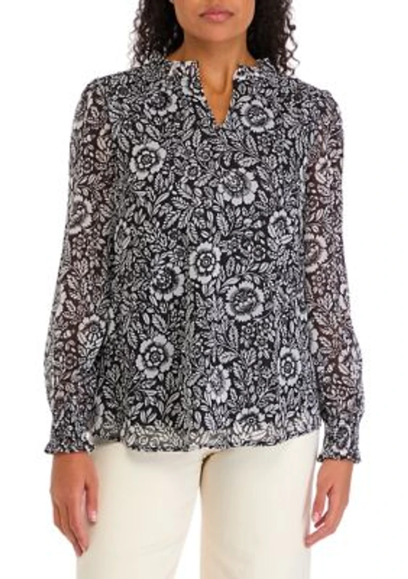 Women's Floral Printed Blouse