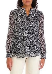 Women's Floral Printed Blouse