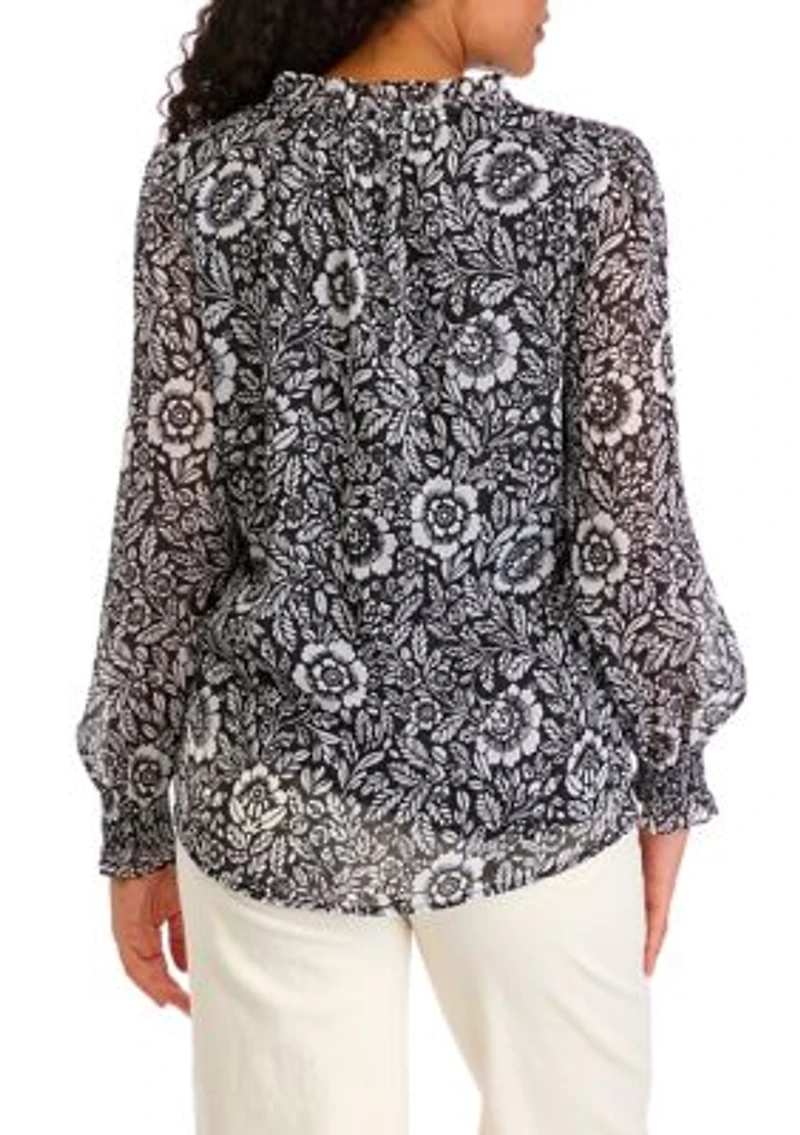 Women's Floral Printed Blouse