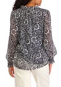 Women's Floral Printed Blouse
