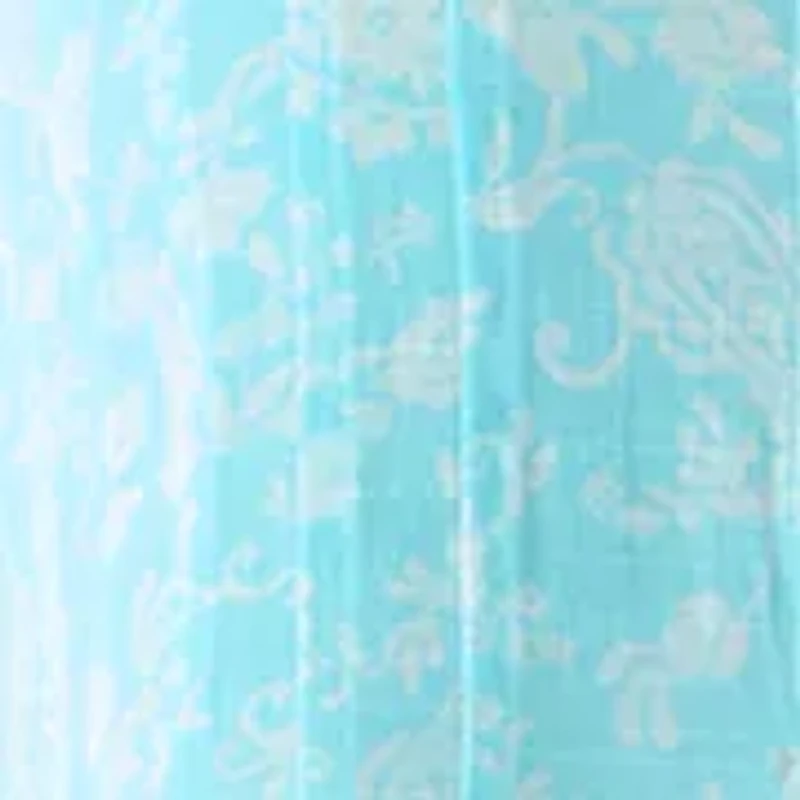 Women's Henley Slub Knit Print Dress