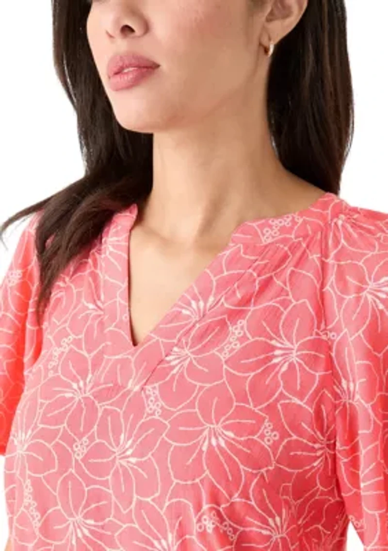Women's Printed Woven Blouse