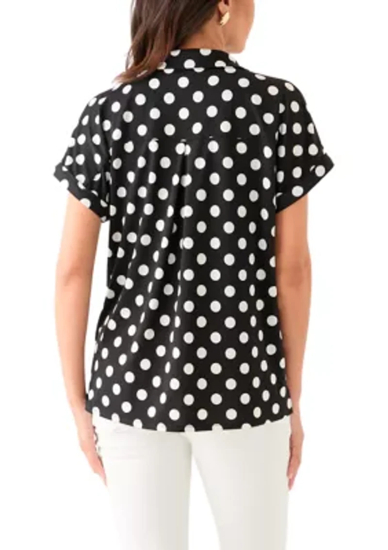 Women's Updated Printed Camp Shirt