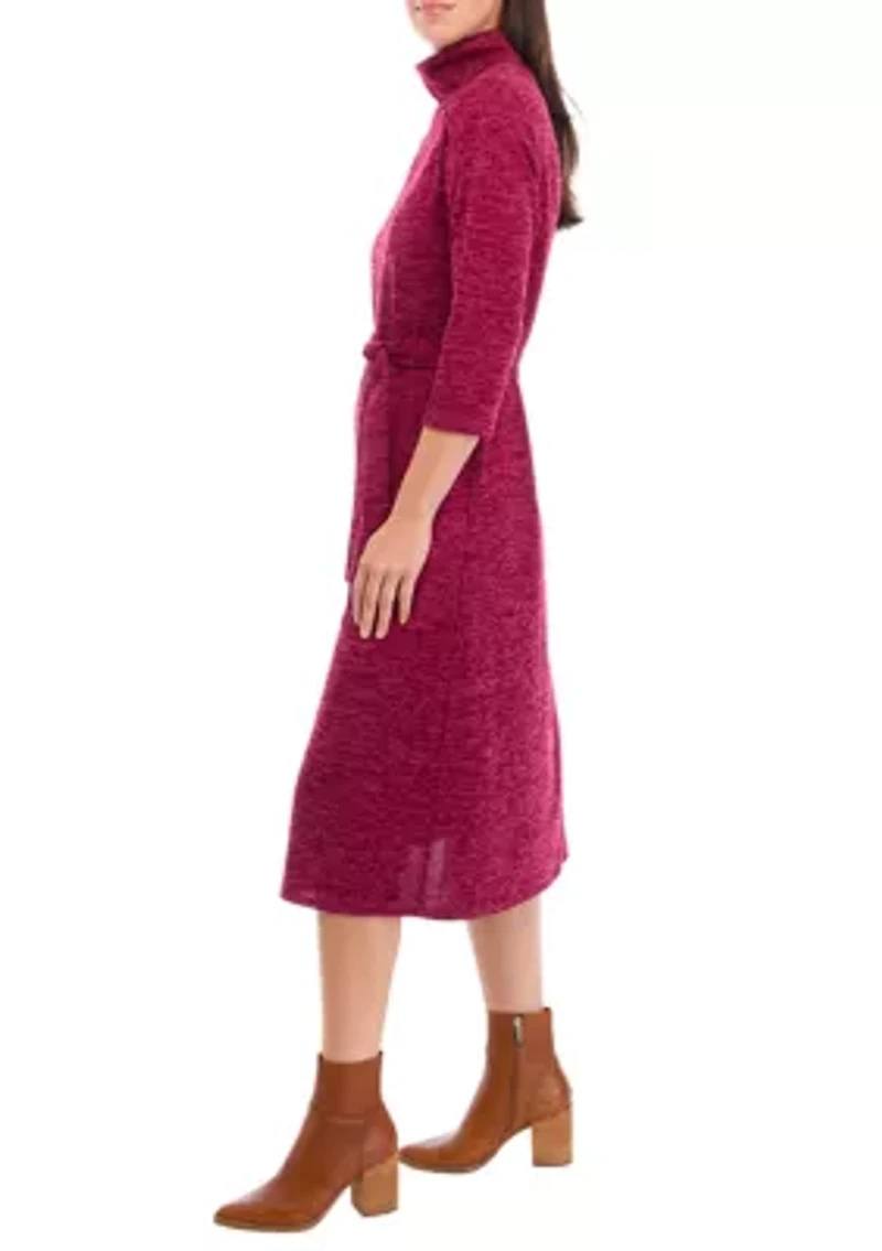 Women's Mock Neck Fashion Dress