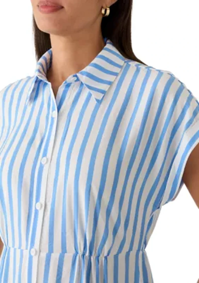 Women's Dolman Sleeve Shirtdress