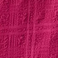 Women's Long Sleeve Textured Henley Top