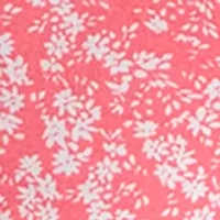 Women's Short Sleeve Lattice Neck T-Shirt