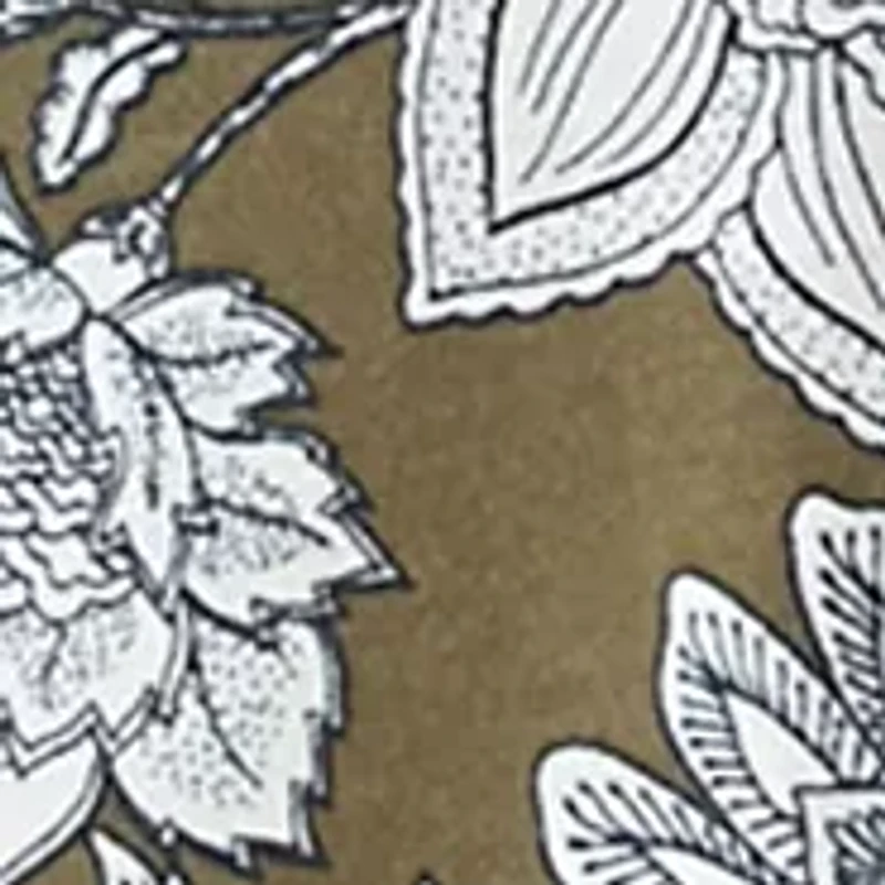 Women's Keyhole Detail Printed A-Line Top