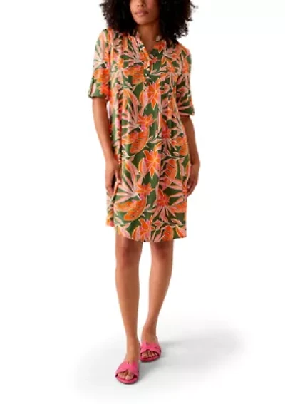 Women's Woven Printed Dress