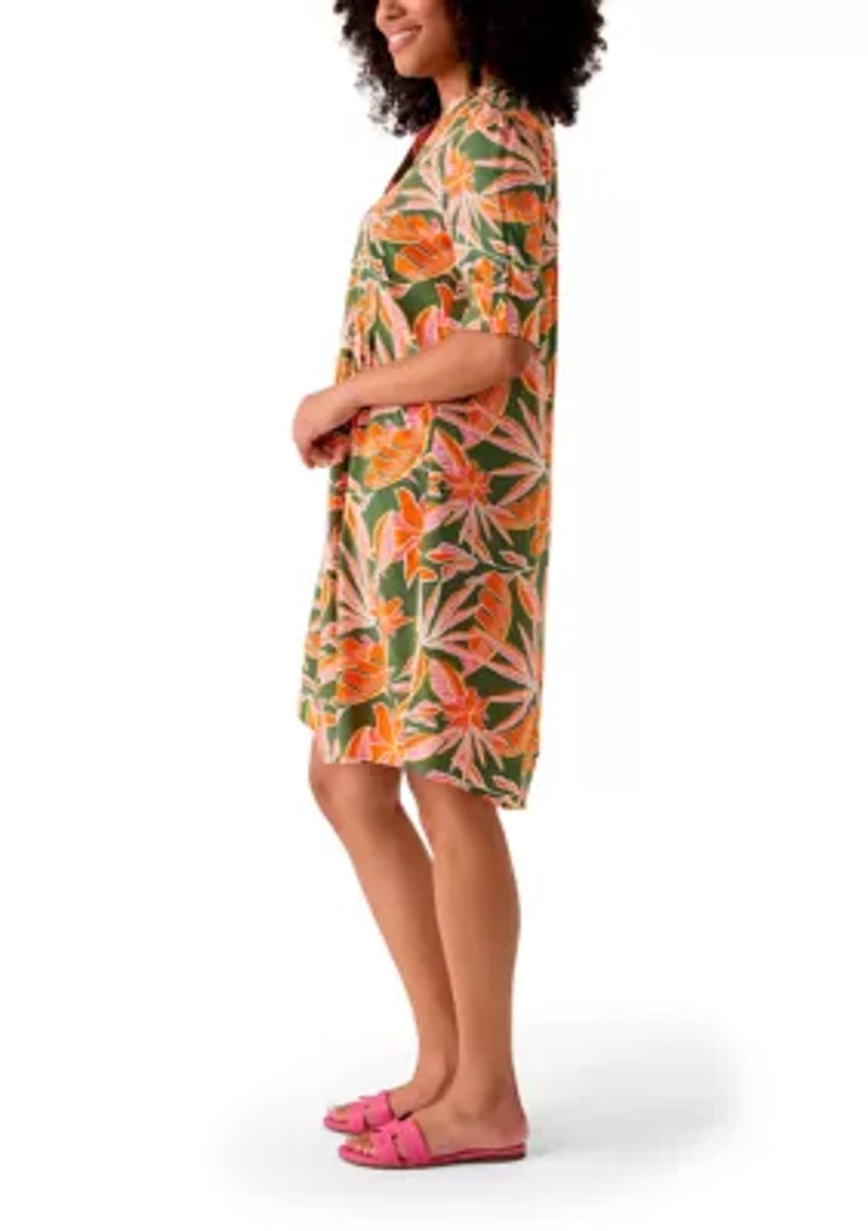 Women's Woven Printed Dress