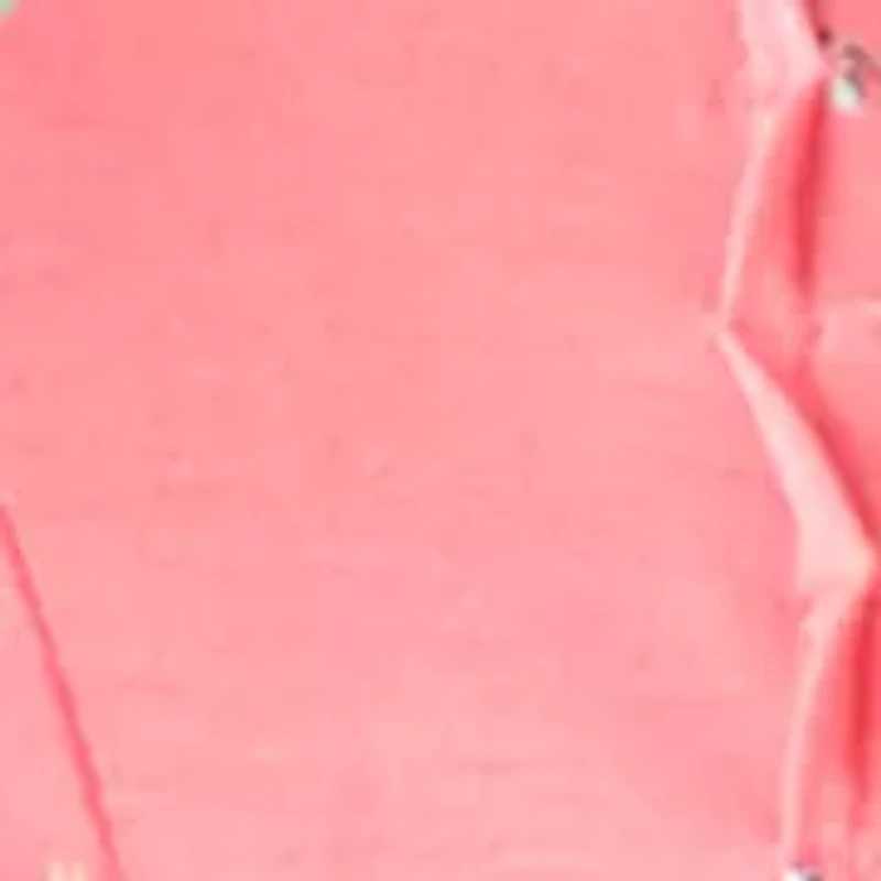 Women's Short Sleeve Honey Comb Printed Henley Top