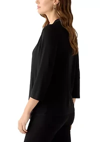 Women's 3/4 Twofer Cardigan