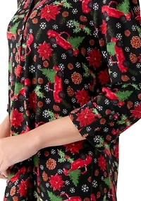 Women's 3/4 Sleeve Henley Shirt