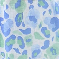 Women's Printed Pintuck Detail Top