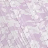 Plus 3/4 Sleeve Henley Chiffon Top