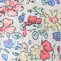 Plus 3/4 Sleeve Chiffon Henley Top