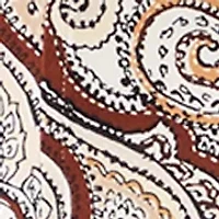 Plus 3/4 Sleeve Pleated Blouse