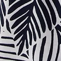 Plus Printed Pintuck Detail Tunic