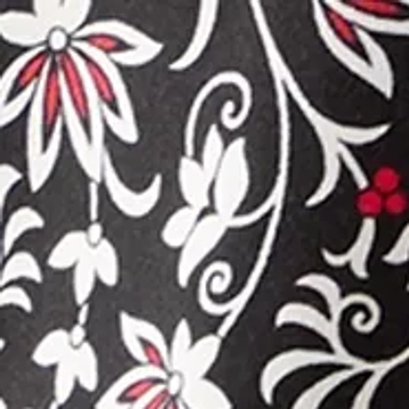 Plus Long Sleeve Trim Border Tunic