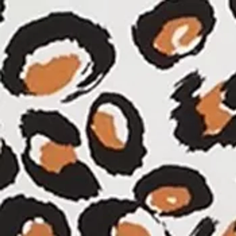 Petite Knit Animal Printed Blouse