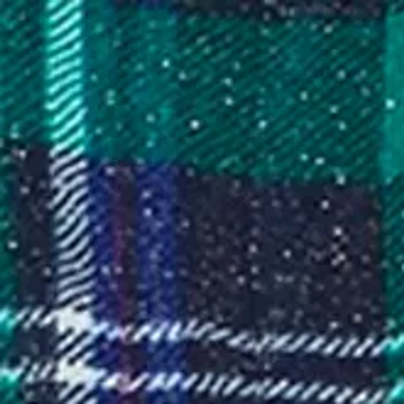 Petite Shine Hacci Henley Top