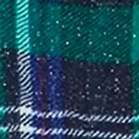 Petite Shine Hacci Henley Top