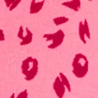 Petite Printed Knit Henley Shirt