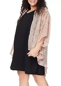 Plus Kimono Dress