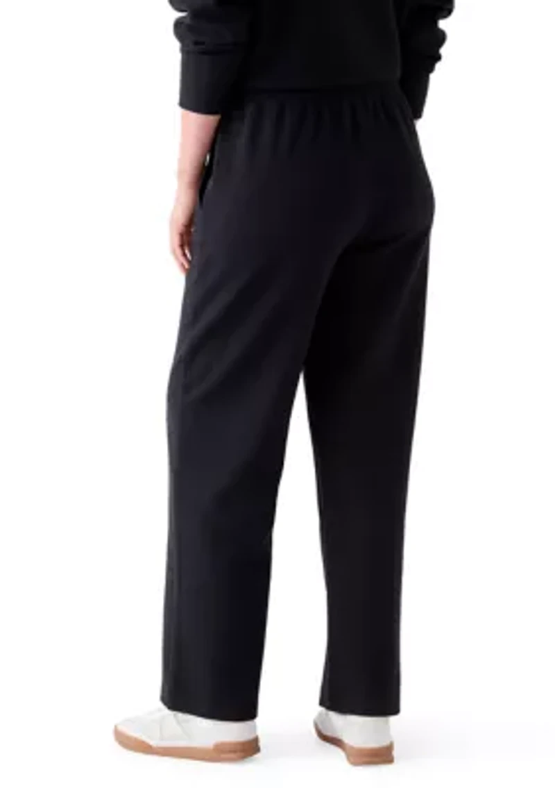 Women’s Pull-On Waffle Wide Leg Pants