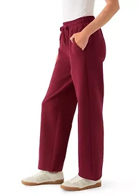 Women’s Pull-On Waffle Wide Leg Pants