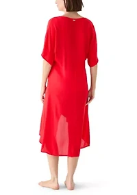 Women's Paradise Swim Cover Up Dress