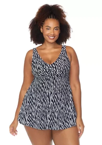 Plus Hideaway Lucia Swim Dress