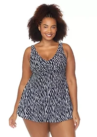 Plus Hideaway Lucia Swim Dress
