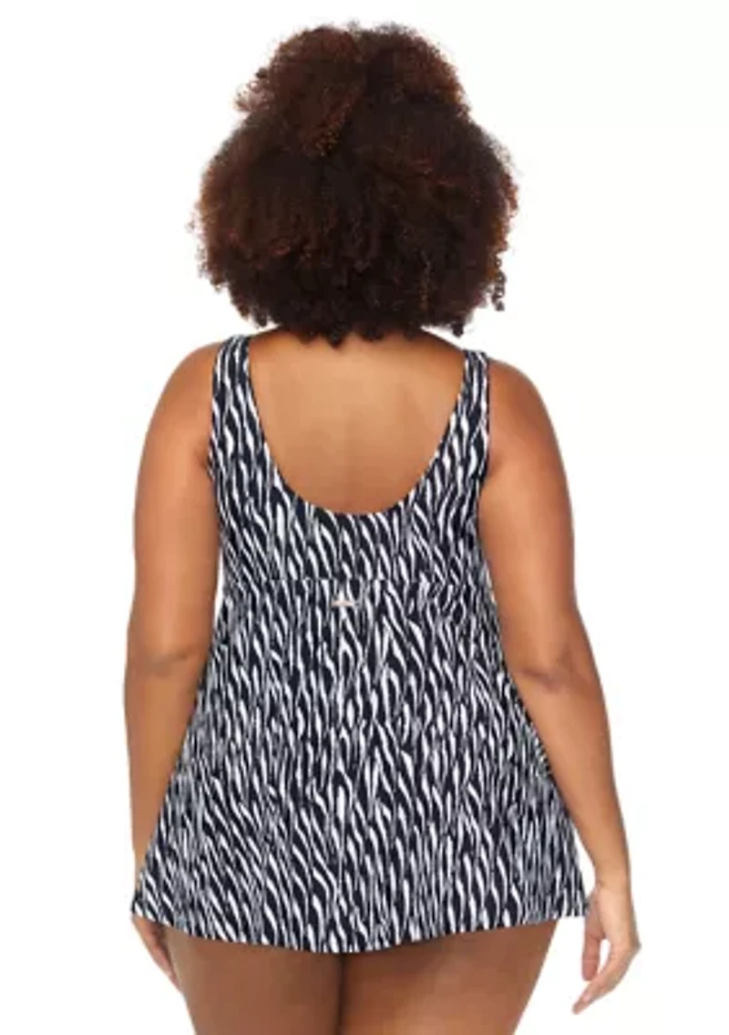 Plus Hideaway Lucia Swim Dress