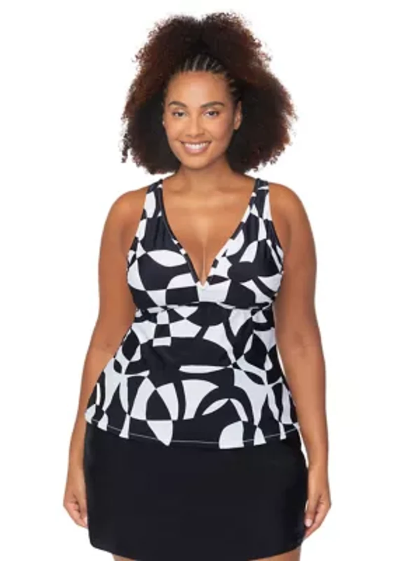 Plus Diving Tanzania Tankini Swim Top