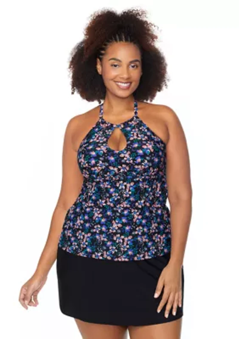 Plus Corsica Cove Rosalie Tankini Swim Top