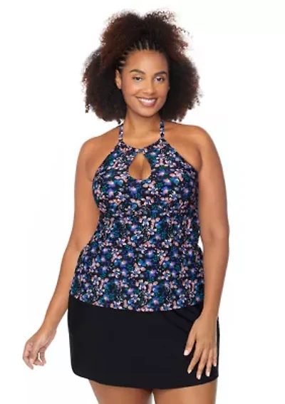 Plus Corsica Cove Rosalie Tankini Swim Top