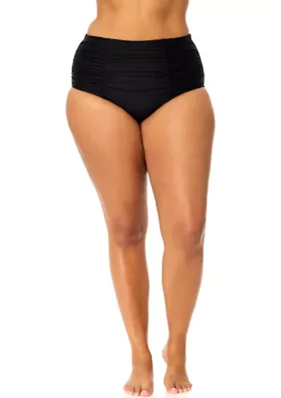 Plus Solid Costa Swim Bottoms