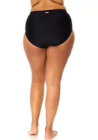 Plus Solid Costa Swim Bottoms